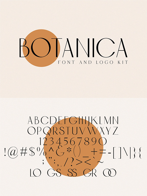 Botanica - Font