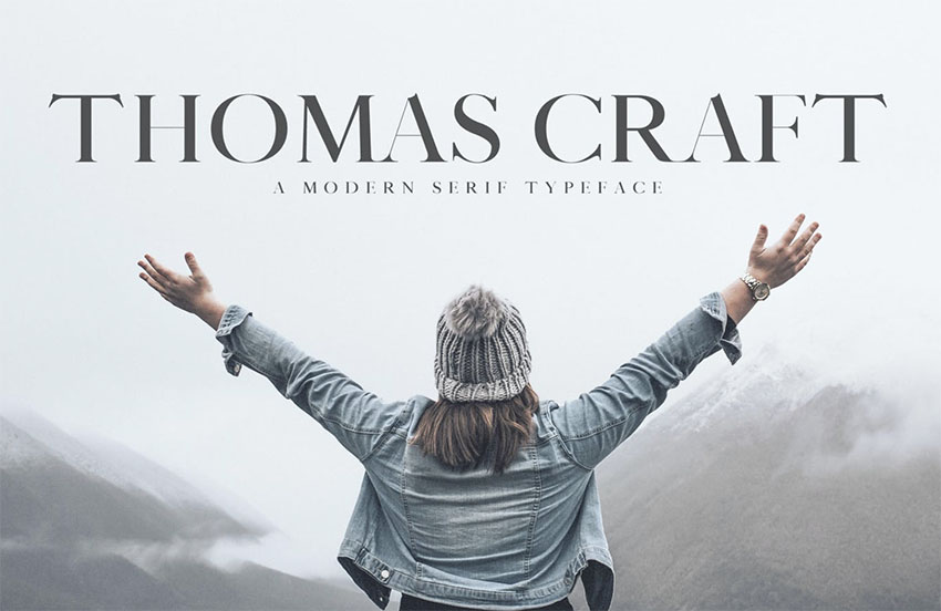 Thomas Craft A Modern Serif Typeface