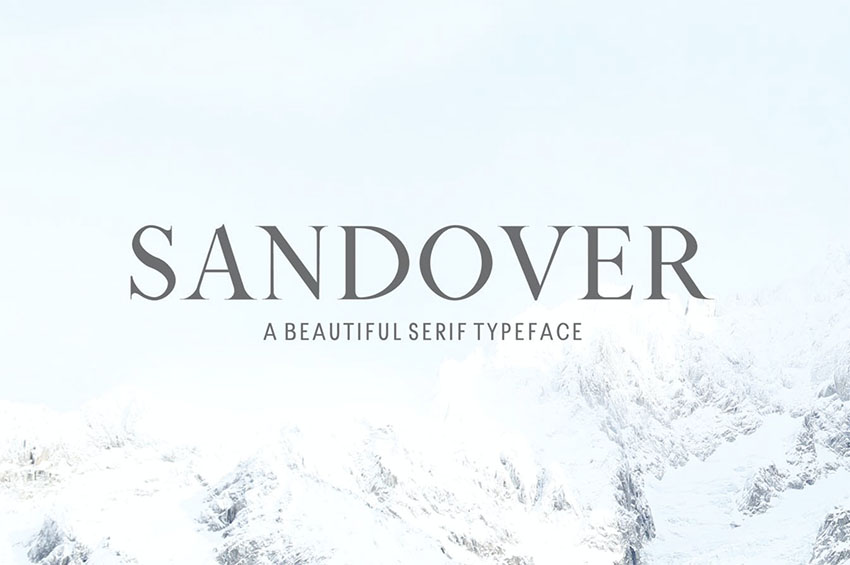 Sandover Serif Font Family