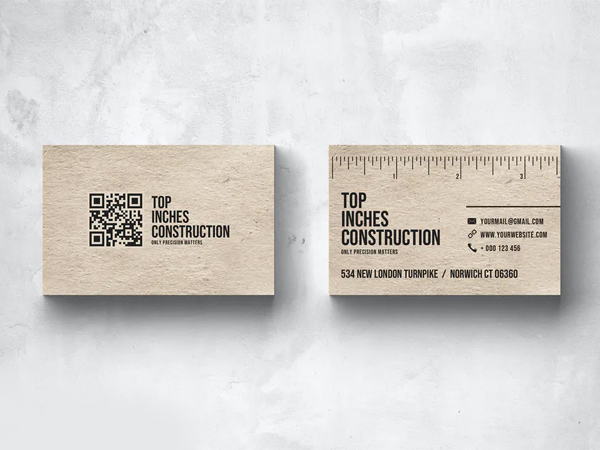 Inches Business Card Design