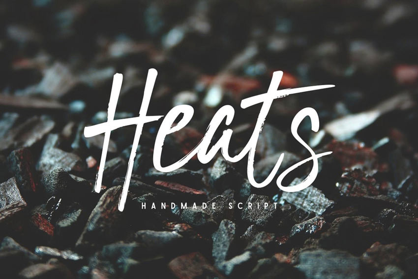 Heats Script Font