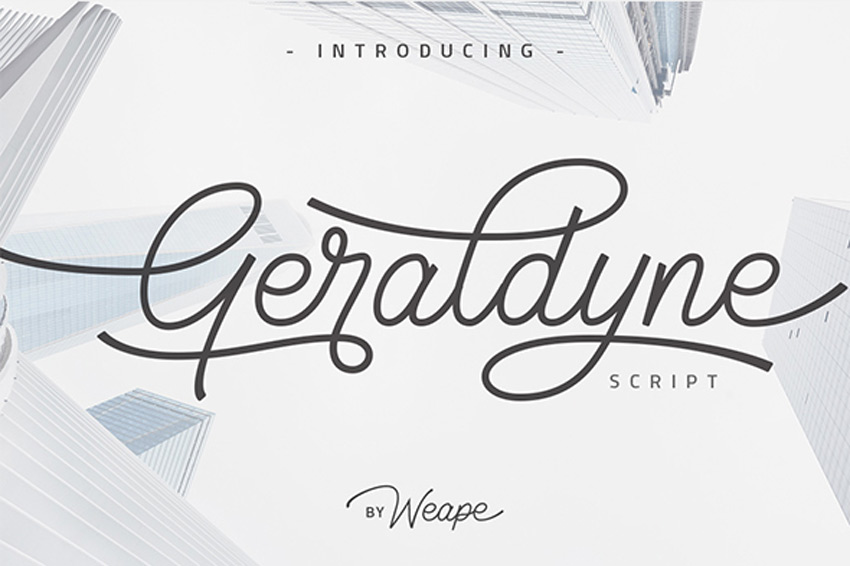 Geraldyne Script 