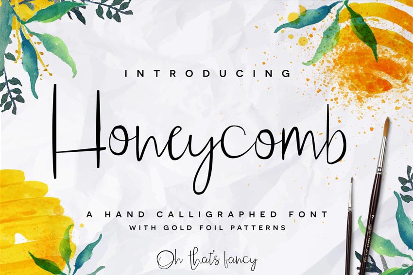 Honeycomb Font