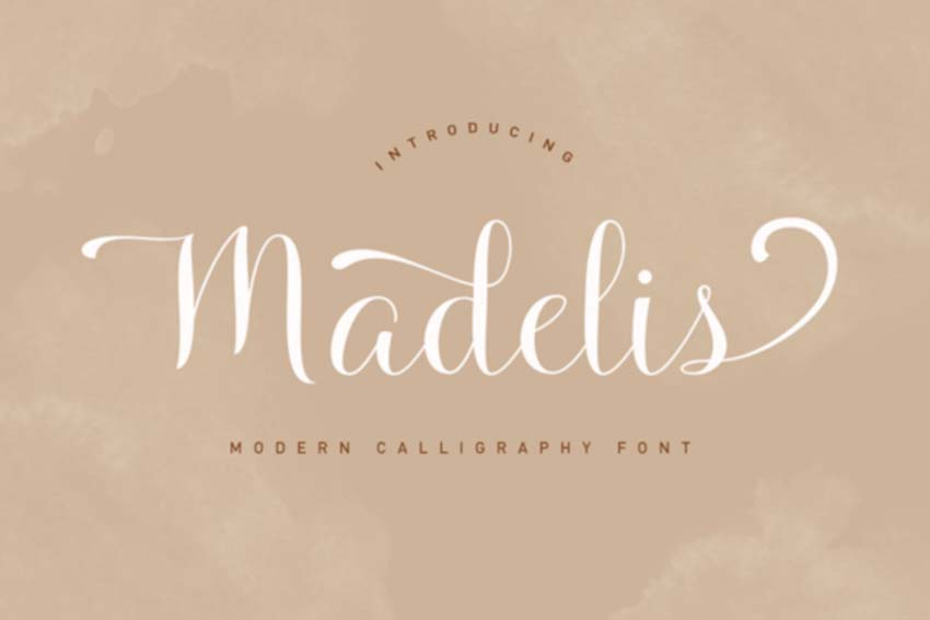 Madelis Script Font