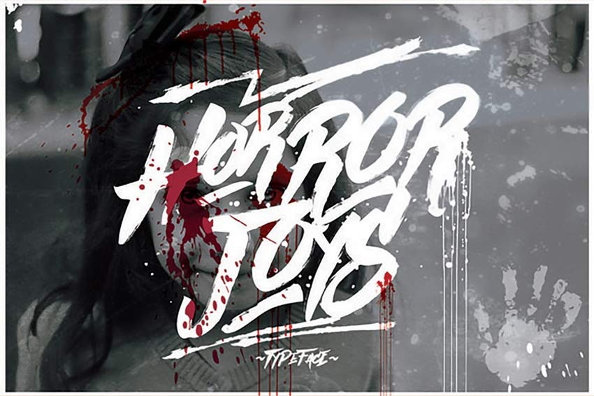 Horror Joys Eighties Horror Font