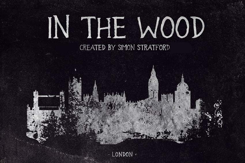 In The Wood Creepy Font