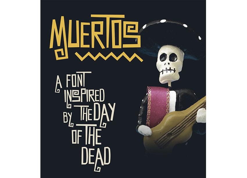 Muertos Typeface Dia De Los Muertos Font