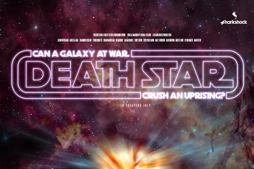 Death Star Retro Font