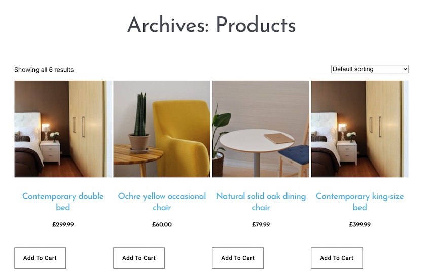 WooCommerce generates a Product Archive page automatically you can customize this page using Elementor