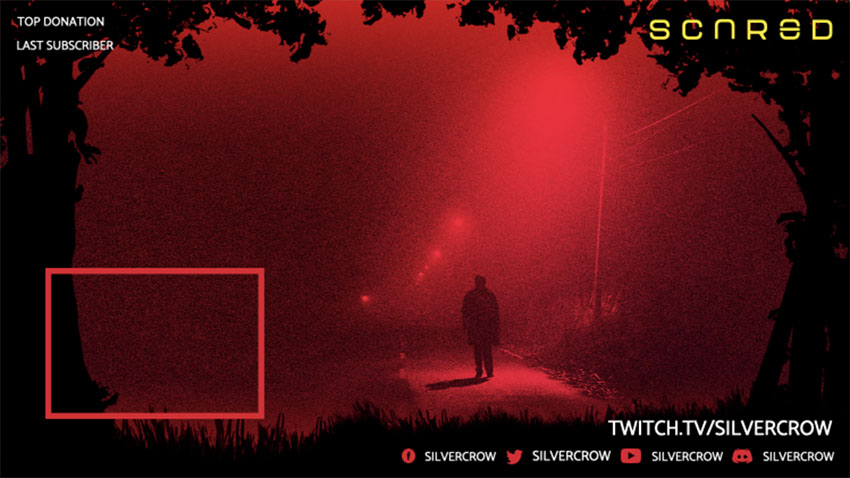Custom Twitch Overlay Template With Web Frame