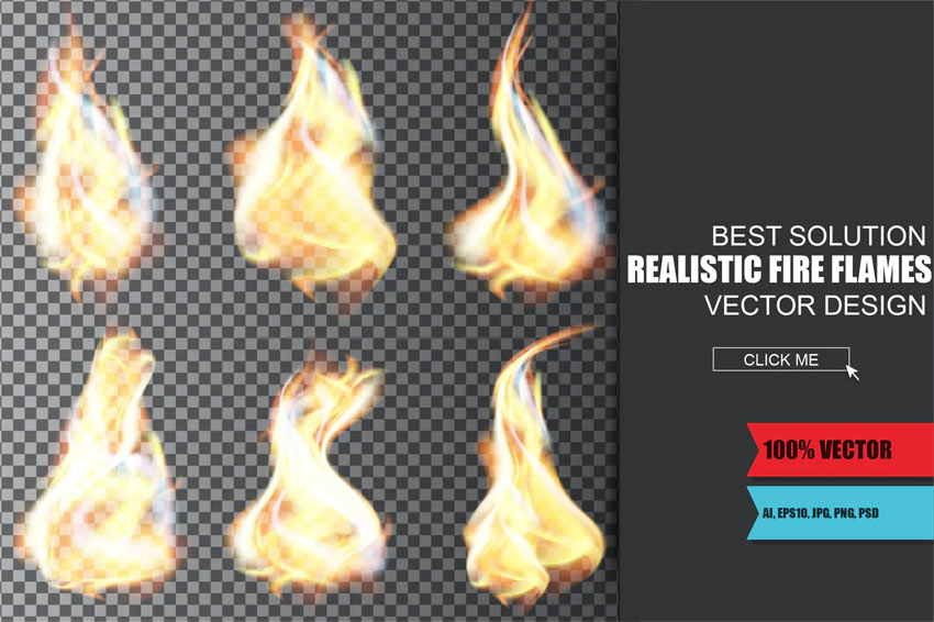 fire graphic vector
