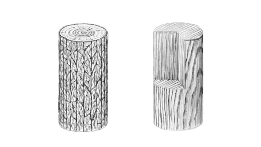 how to draw wood texture