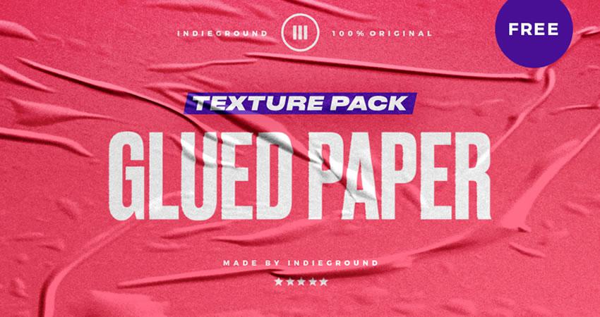 Glued Paper free high-res textures