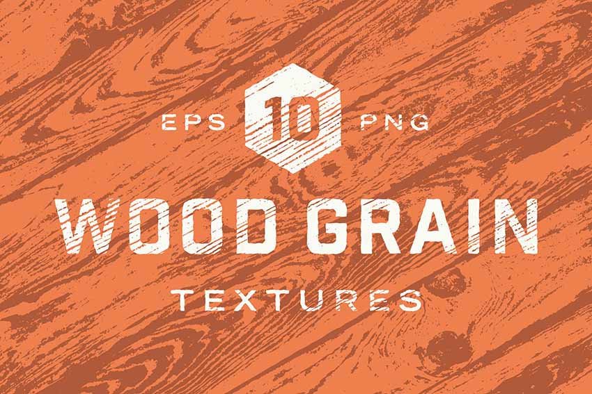 Wood Grain Texture Vector