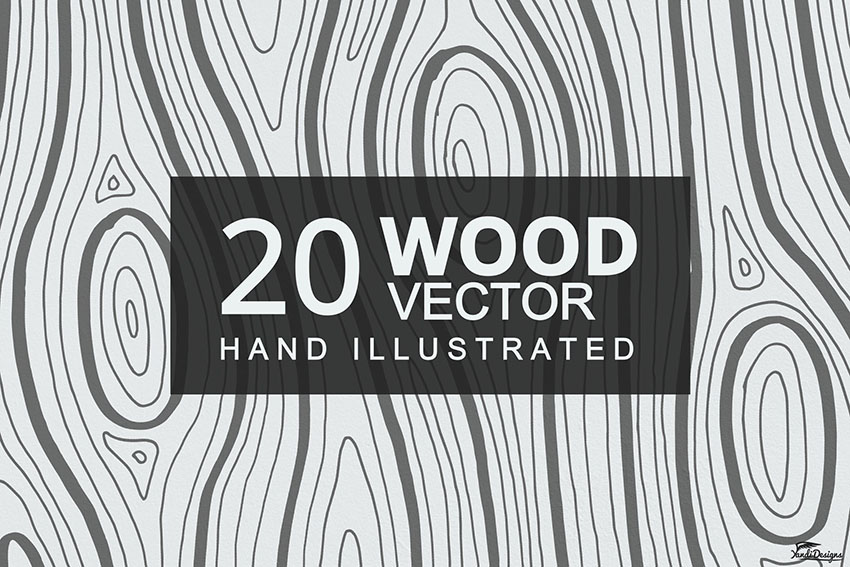 Wood Texture Vector Illustrator