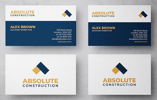 Absolute Construction Business Card
