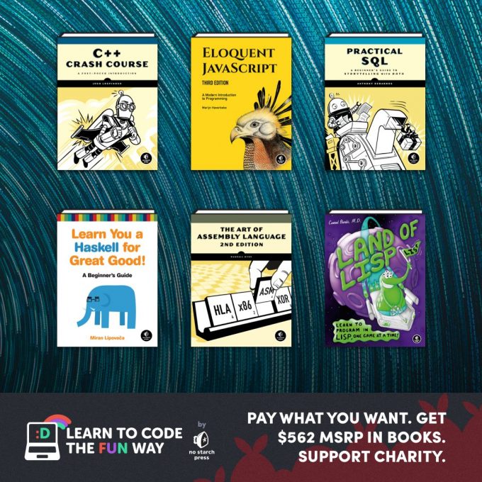 Learn to Code the Fun Way by No Starch Press (Book Bundle for 1) iDevie