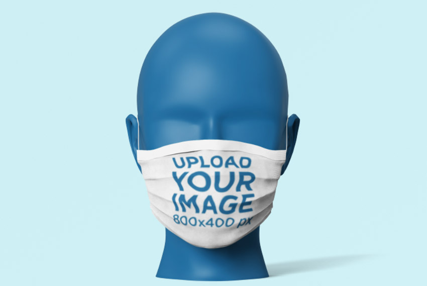 Download How to Make a Face Mask Mockup (Using a Face Mask ...