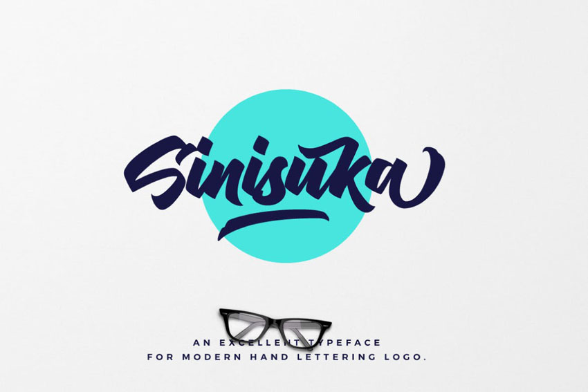 Sinisuka Script Typeface