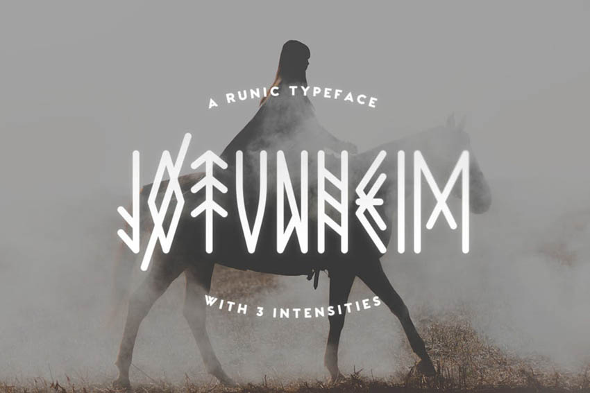 Jotunheim Typeface
