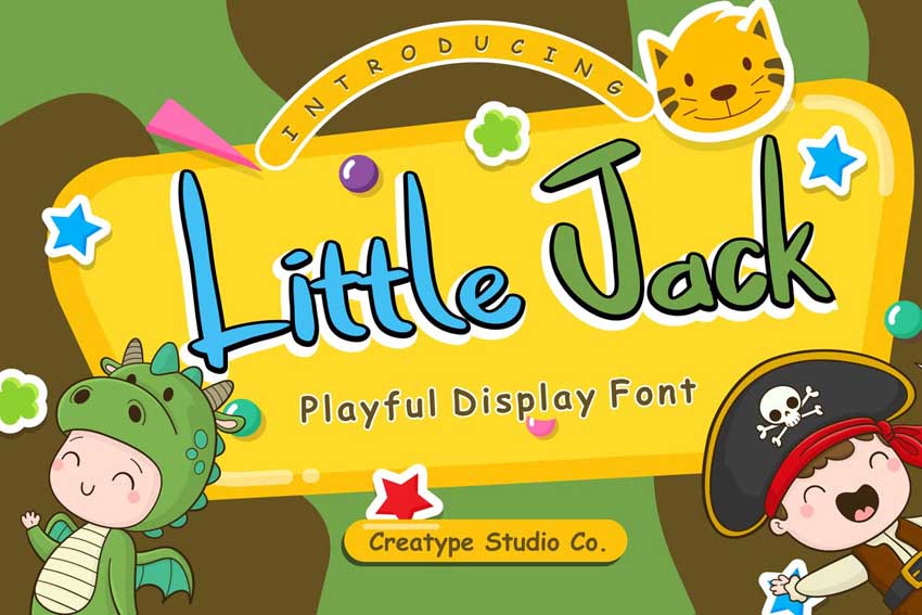 Little Jack Playful Display Font