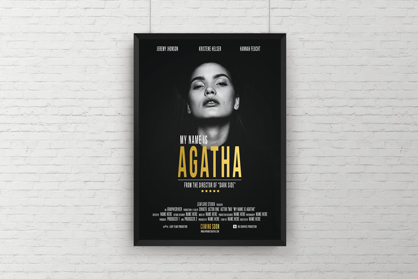 movie poster template