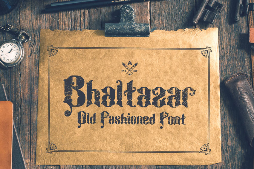 Bhaltazar Typeface