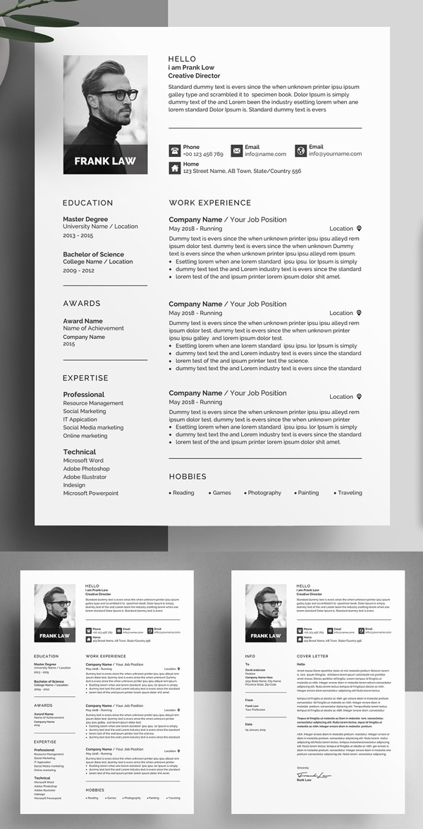 Creative Resume Template / CV