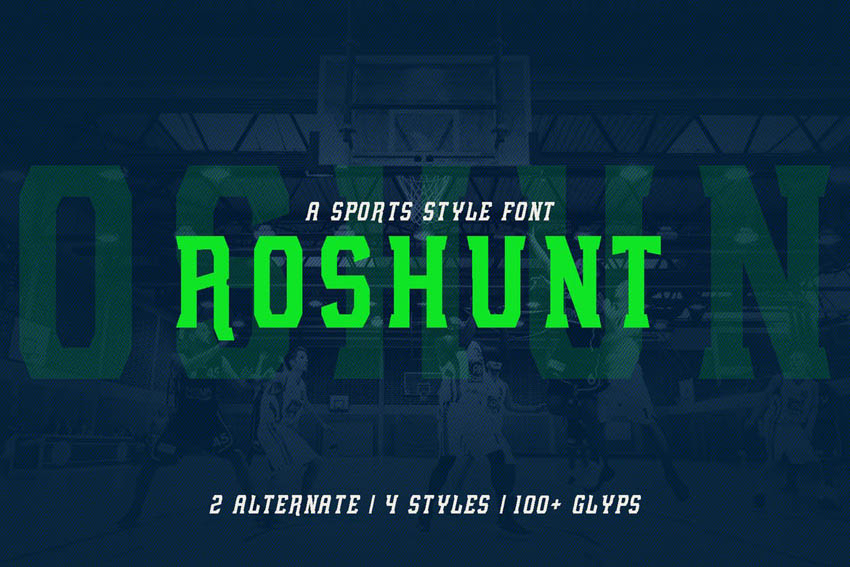 sports jersey font