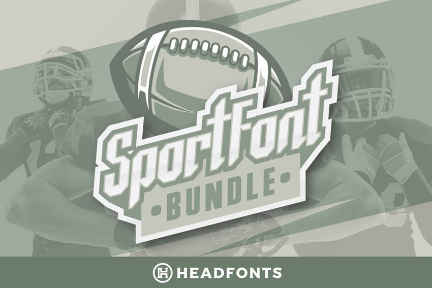 sports block font