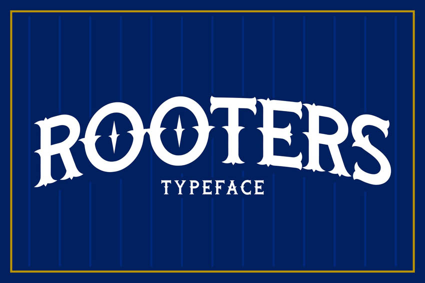 baseball jersey font