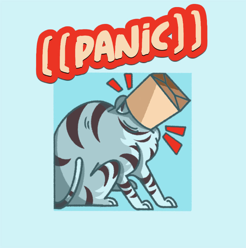 Custom Twitch Emote Featuring a Cat Illustration