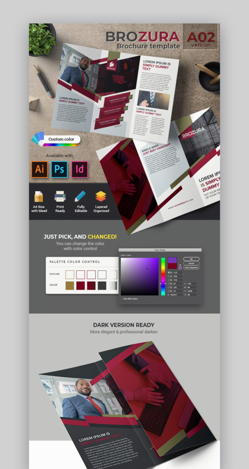 Brozura Serie A02 - Brochure Template