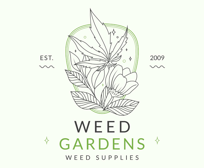 Artistic Marijuana Logo