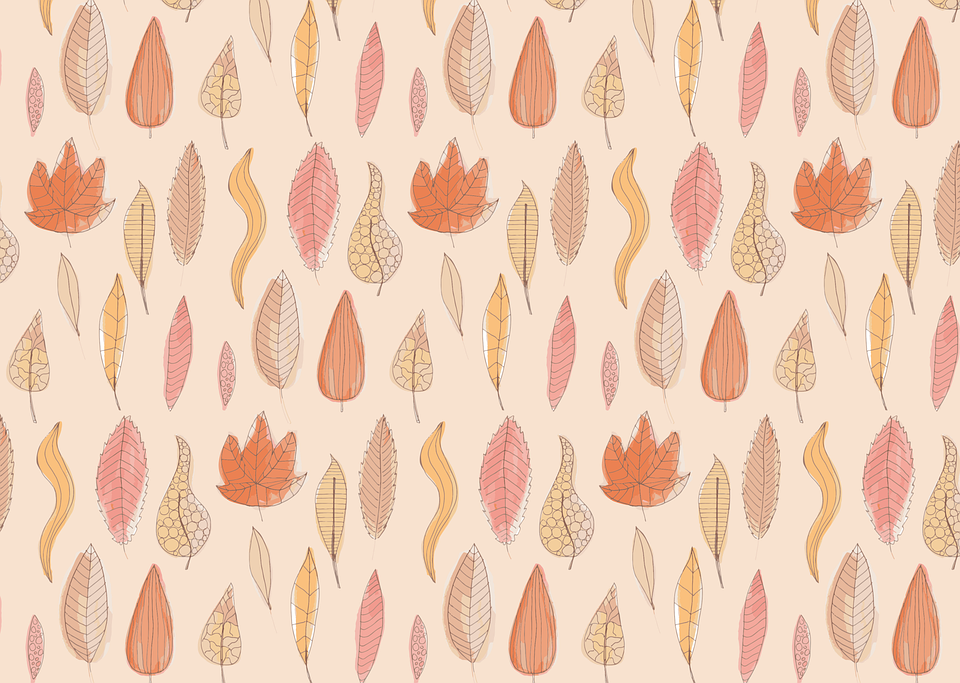 Leaves, Autumn, Pattern, Background, Watercolor, Fall