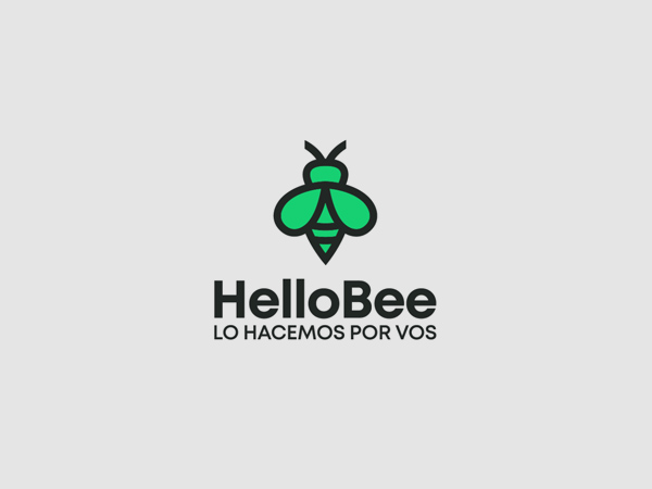 HelloBee logo by Slavisa Dujkovic