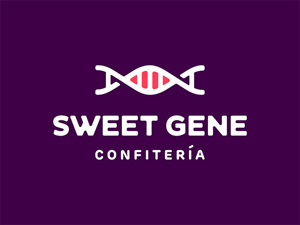 Sweet Gene Confiteria Logo Design by Dalius Stuoka