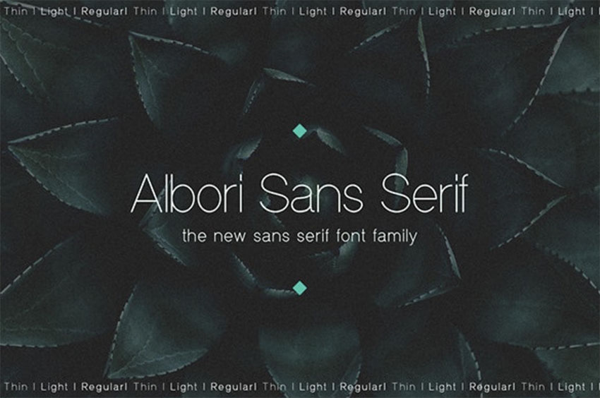 Albori Minimalist Sans-Serif Font