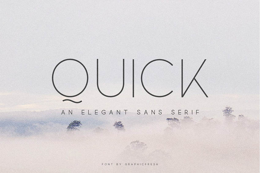 Quick Modern Elegant Fonts