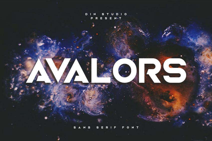 Avalors Sans Serif Cool Modern Fonts