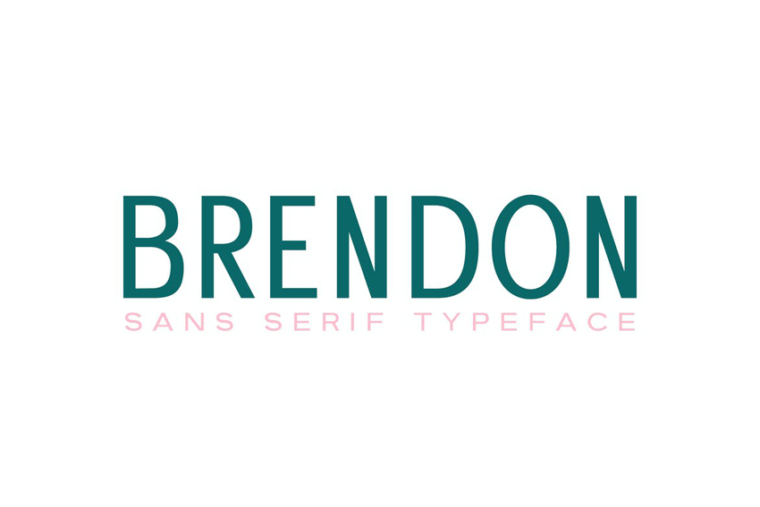 Brendon Clean Modern Fonts Serif