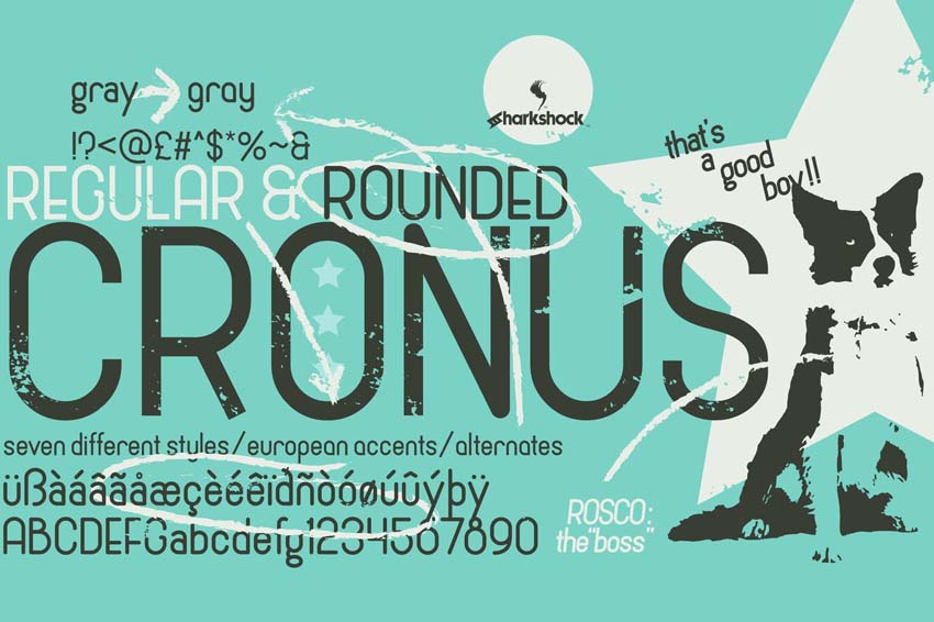 Cronus Cool Modern Fonts