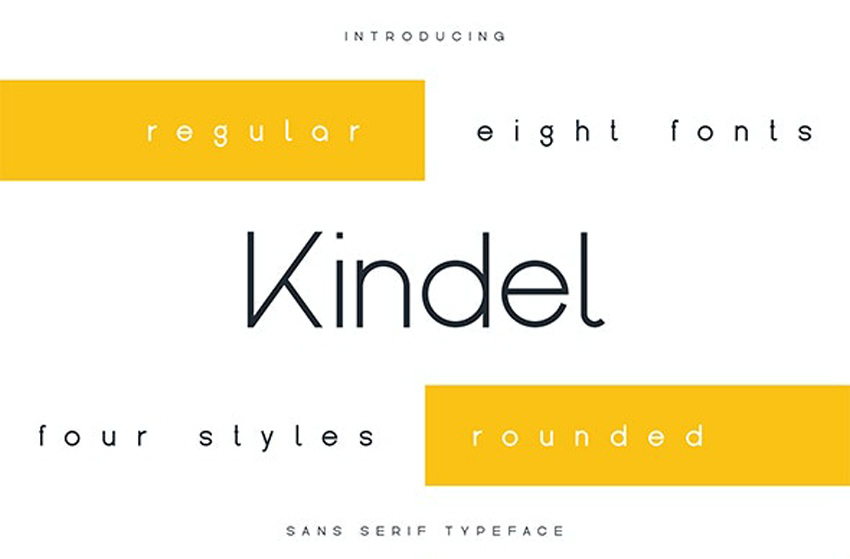 Kindel Modern Font Styles 