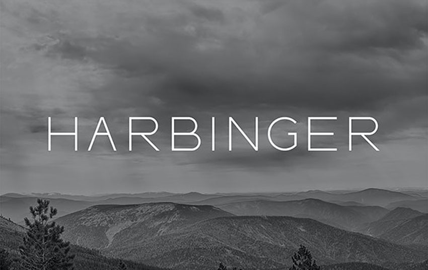 Harbinger Thin Modern Fonts