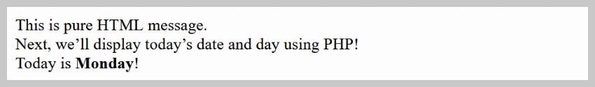 PHP Day Include