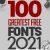 100 Greatest Free Fonts for 2021