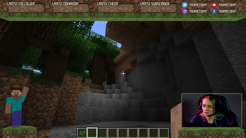 minecraft twitch overlay