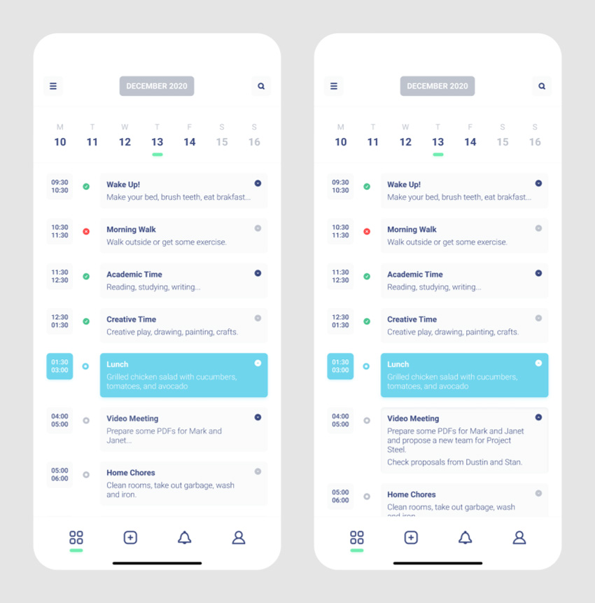 figma schedule app