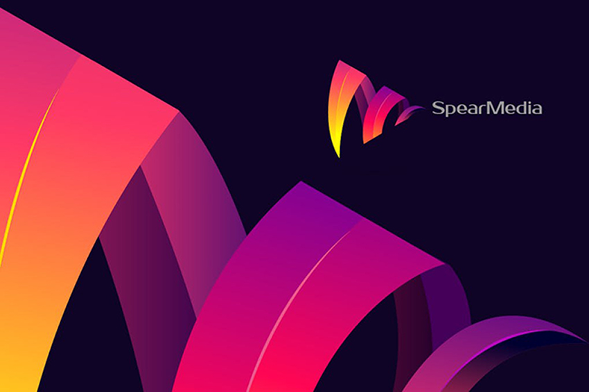 SpearMedia Logo an example of a bright coloured logo on Envato Elementso ElementsSpearMedia Logo an example of a bright coloured logo on Envato Elements