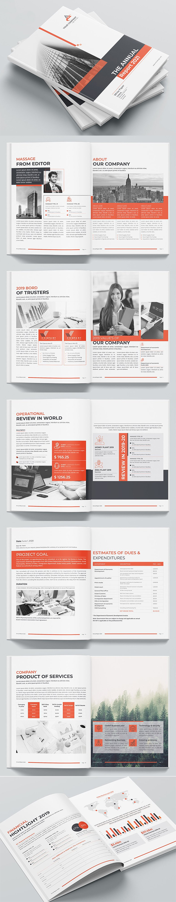 Perfect Annual Report Template
